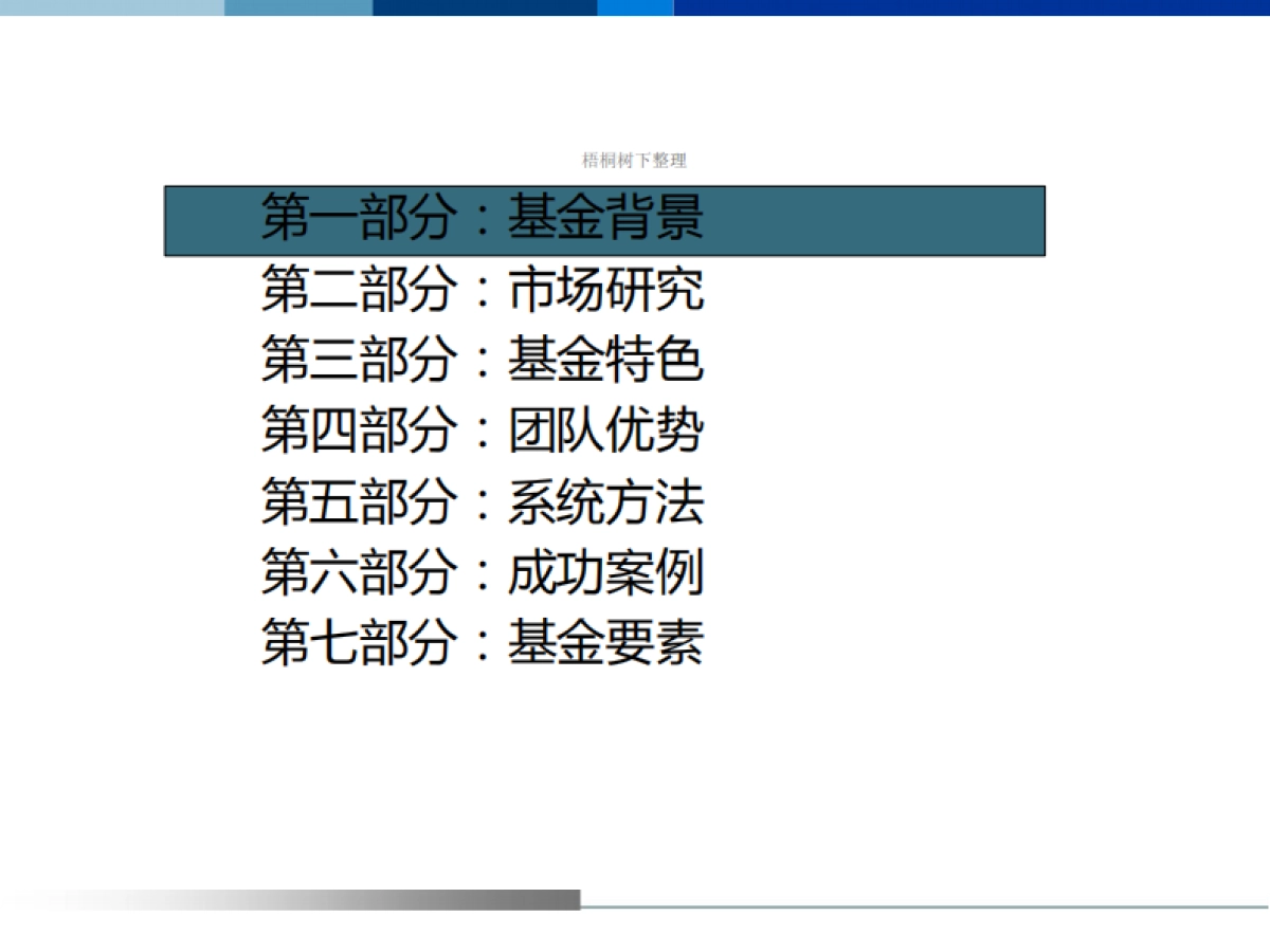家装产业整合市值管理基金说明书_第2页
