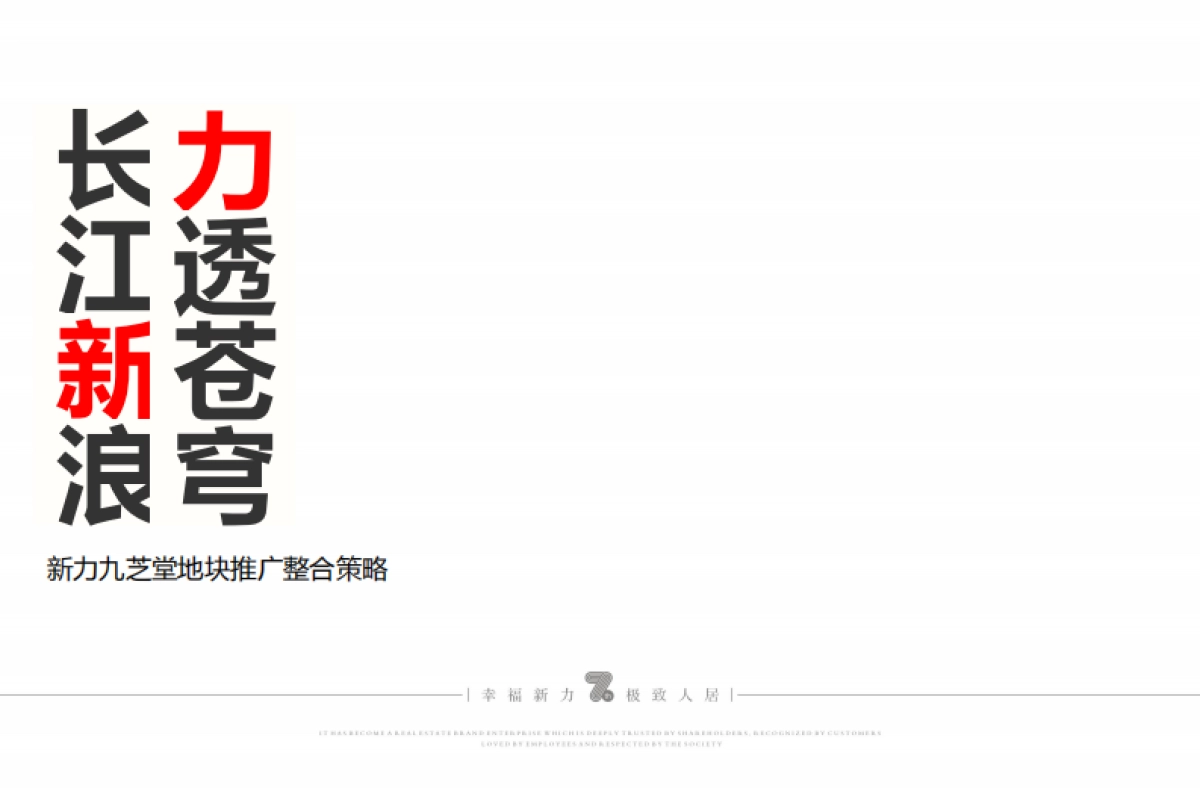 九芝堂地块整合推广策略方案(老城)_第1页