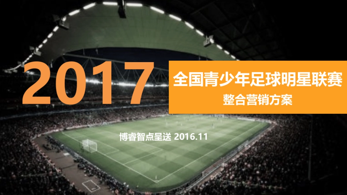 2017铭人体育全国青少年足球明星联赛整合营销方案_第1页