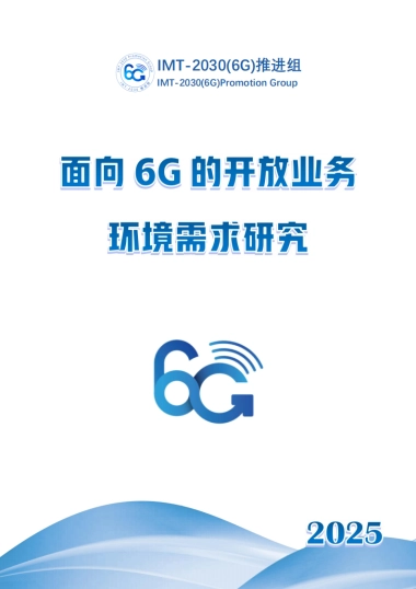 2025年面向 6G 的开放业务环境需求研究+IMT-2030（6G）推进组.pdf