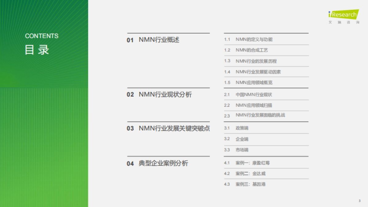 2025年中国NMN行业研究报告-艾瑞咨询.pdf_第3页