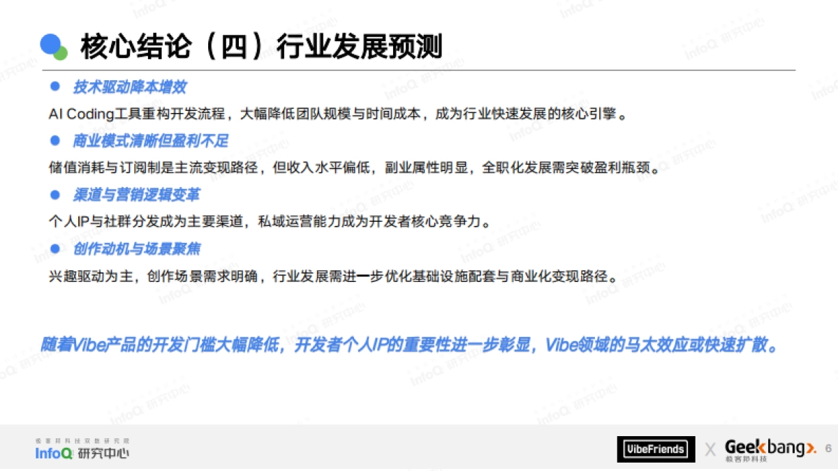 2025年中国VIBE创作生态报告-InfoQ.pdf_第6页