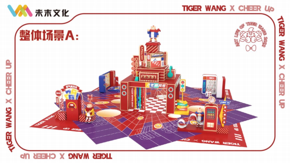 2022【TIGER WANG之元气潮我来】圣诞春节新年虎年IP美陈方案_第8页
