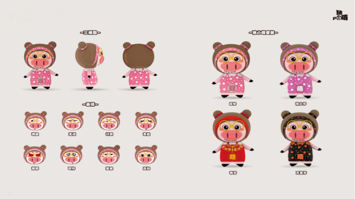 猪小萌、猪悠哉超级IP+主题美陈方案_第3页