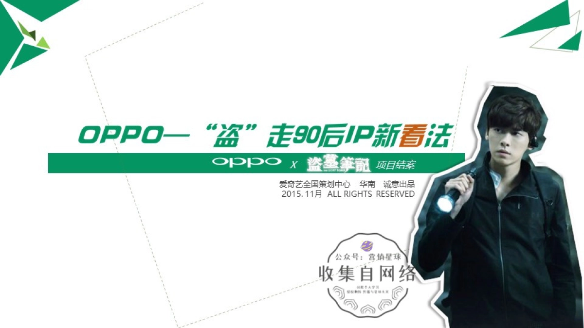 OPPO，盗走90后IP新看法-项目结案_第1页