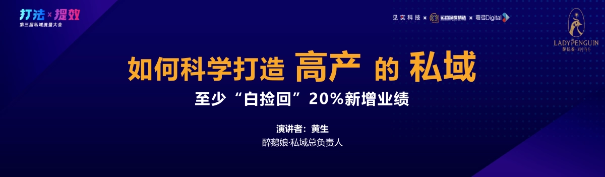 醉鹅娘-黄生：白捡回至少20%新业绩：公域品牌如何快速搭建高产私域体系_第3页