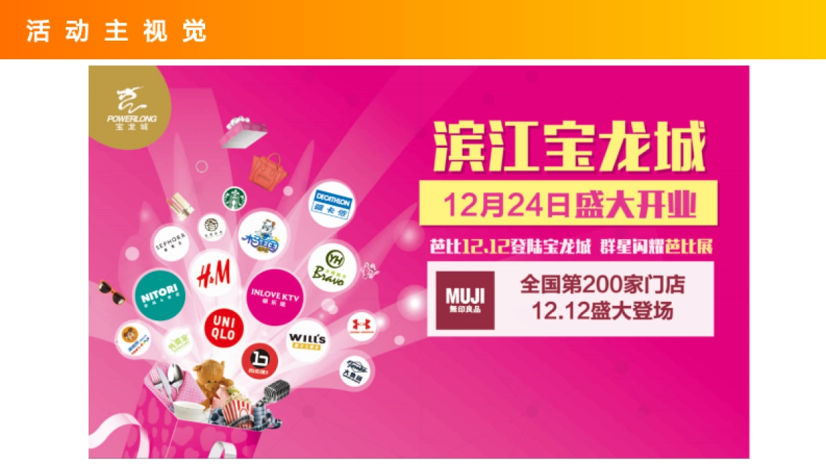 滨江宝龙城开业社区行执行细案_第2页