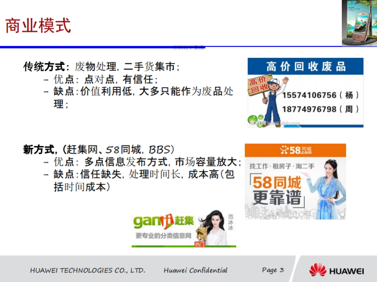 华为 社区资源共享 商业计划书_第3页