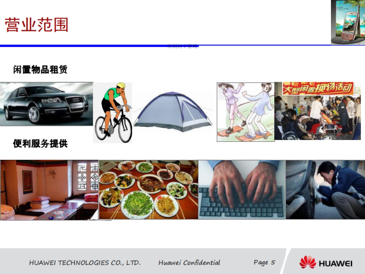 华为 社区资源共享 商业计划书_第5页