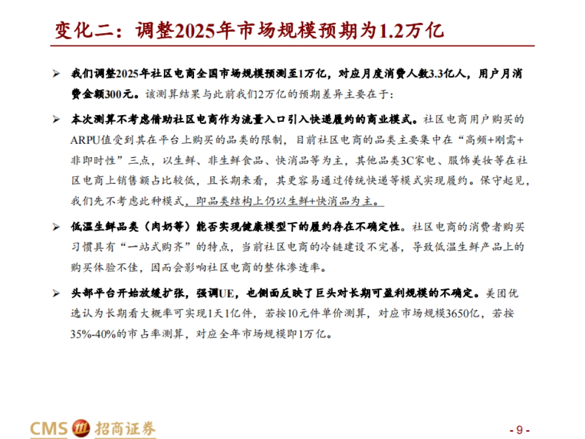可选消费行业社区电商21年总结及22年展望（社区电商系列深度之九）：2021，我们对社区电商判断的变与不变-招商证券-20220108_第9页