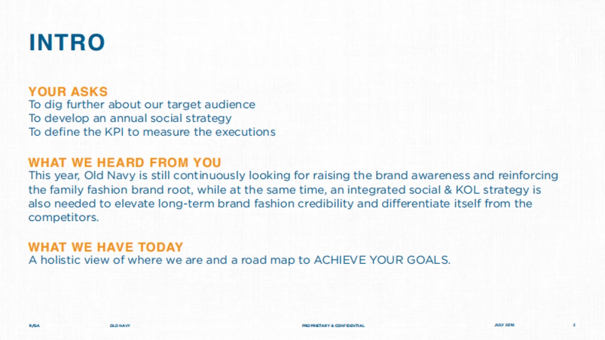 【RGA】OLD NAVY 中国社交媒体营销策略_第2页