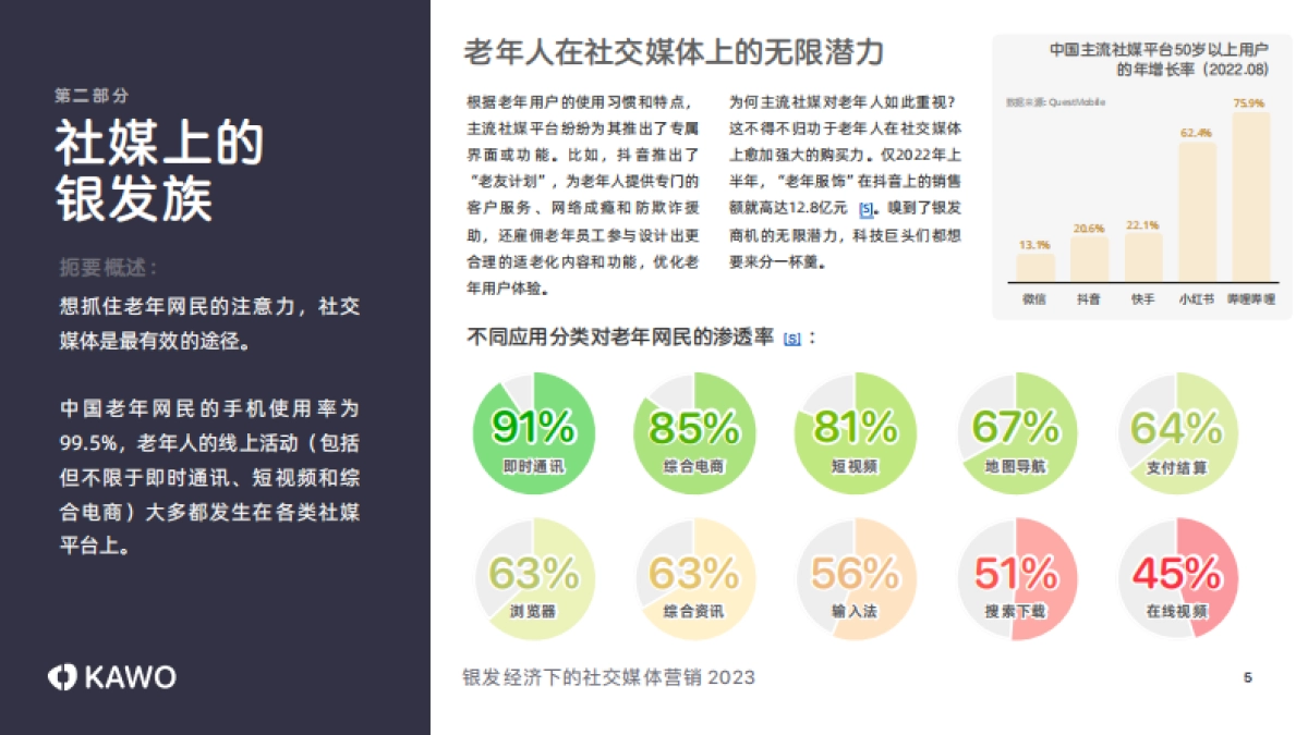 2023银发经济下的社交媒体营销-科握_第5页