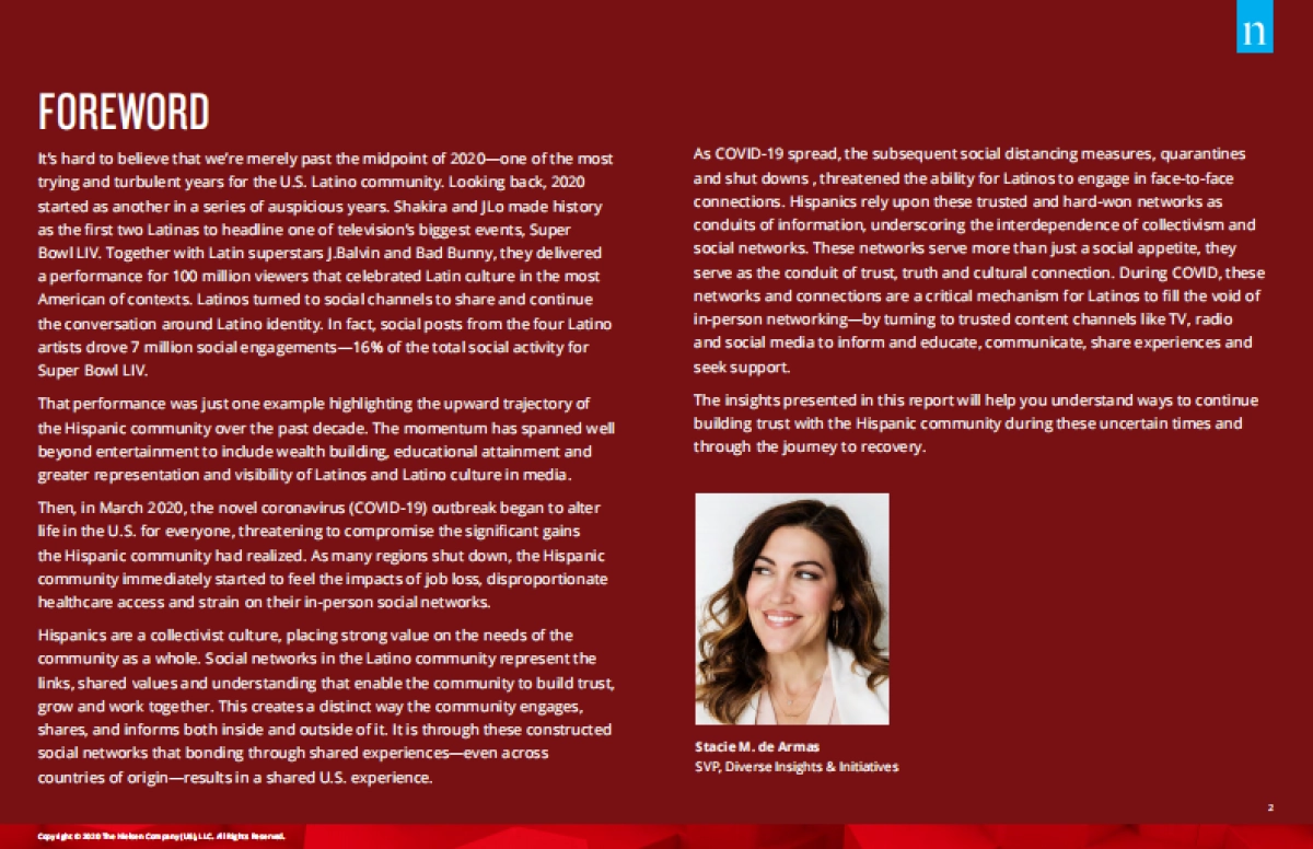 NIELSEN-新冠影响专题：文化连通性转变，拉丁美洲人如何在社交上脱颖而出（英文）_第2页