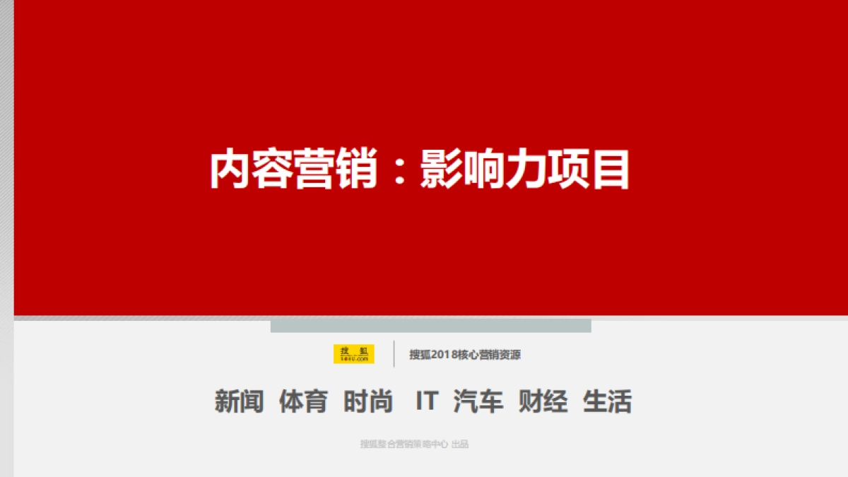 【搜狐ONE】2018 IP化内容营销规划-V1-通案组刘可_第7页