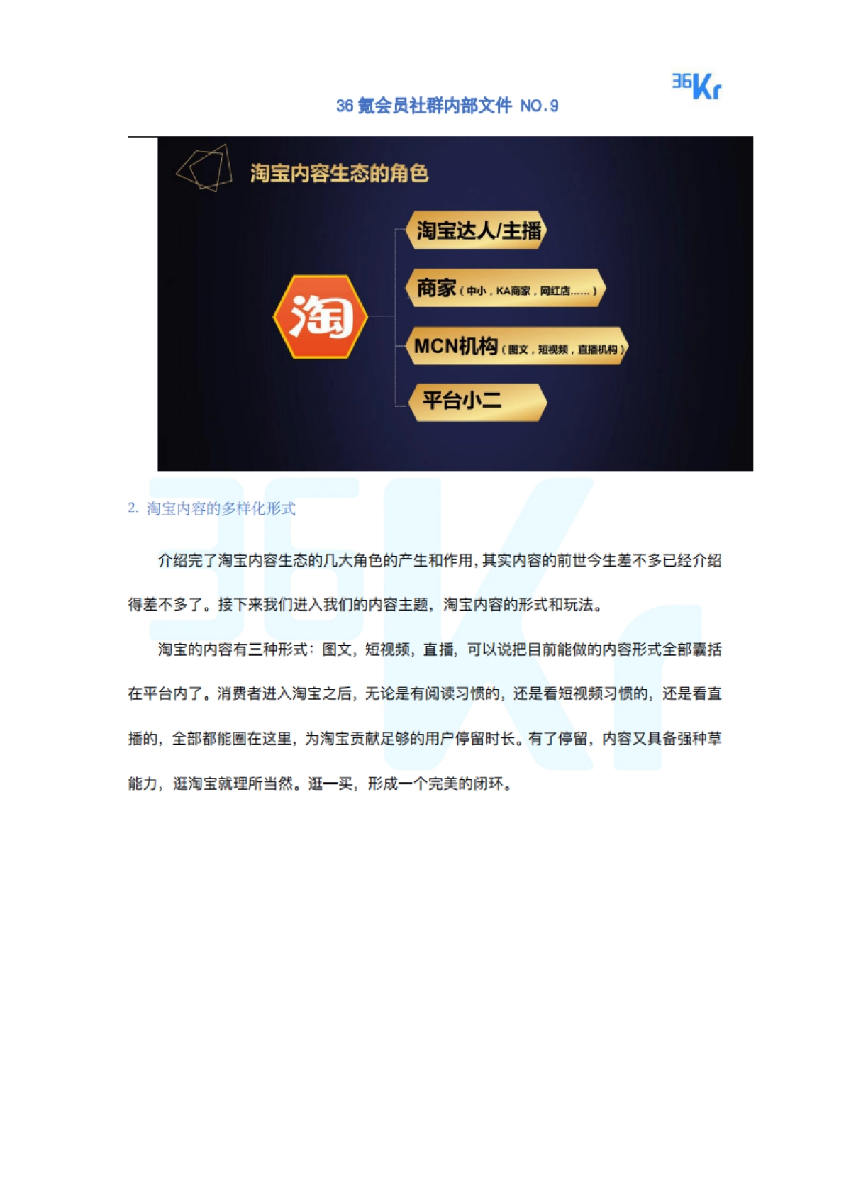 36kr高手来了NO.3解密直播短视频背后的淘宝内容生态玩法 _第7页