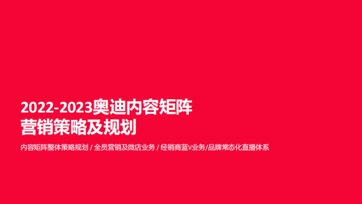 2023奥迪内容矩阵项目管理方案-智颖汇报_第4页