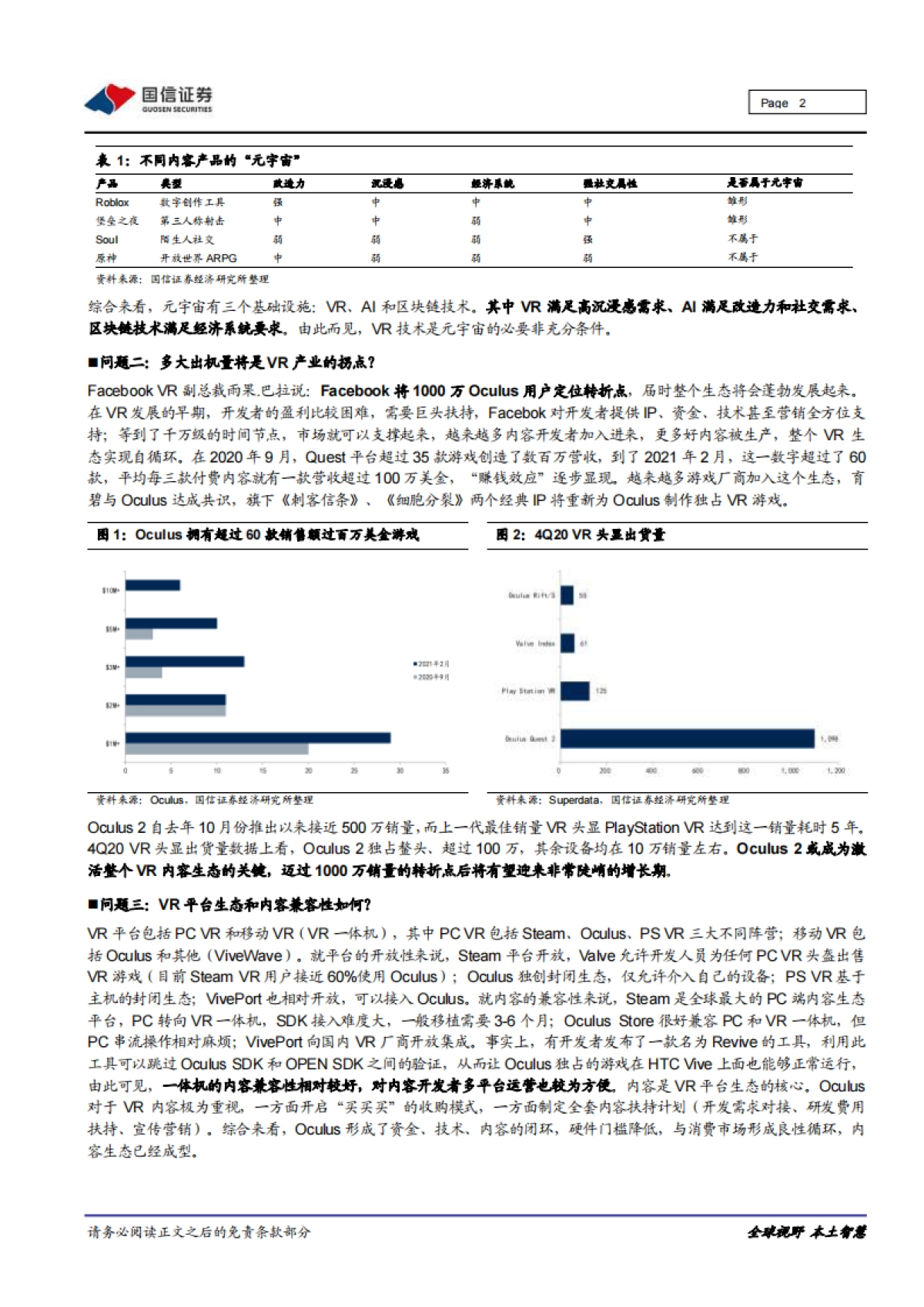 传媒-VR热点十问十答：VR、元宇宙、内容和社交_第2页