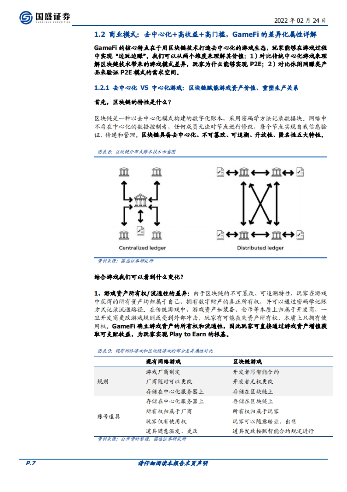 国盛证券-传媒元宇宙专题二：GameFi深度解析，元宇宙内容雏形显现_第7页