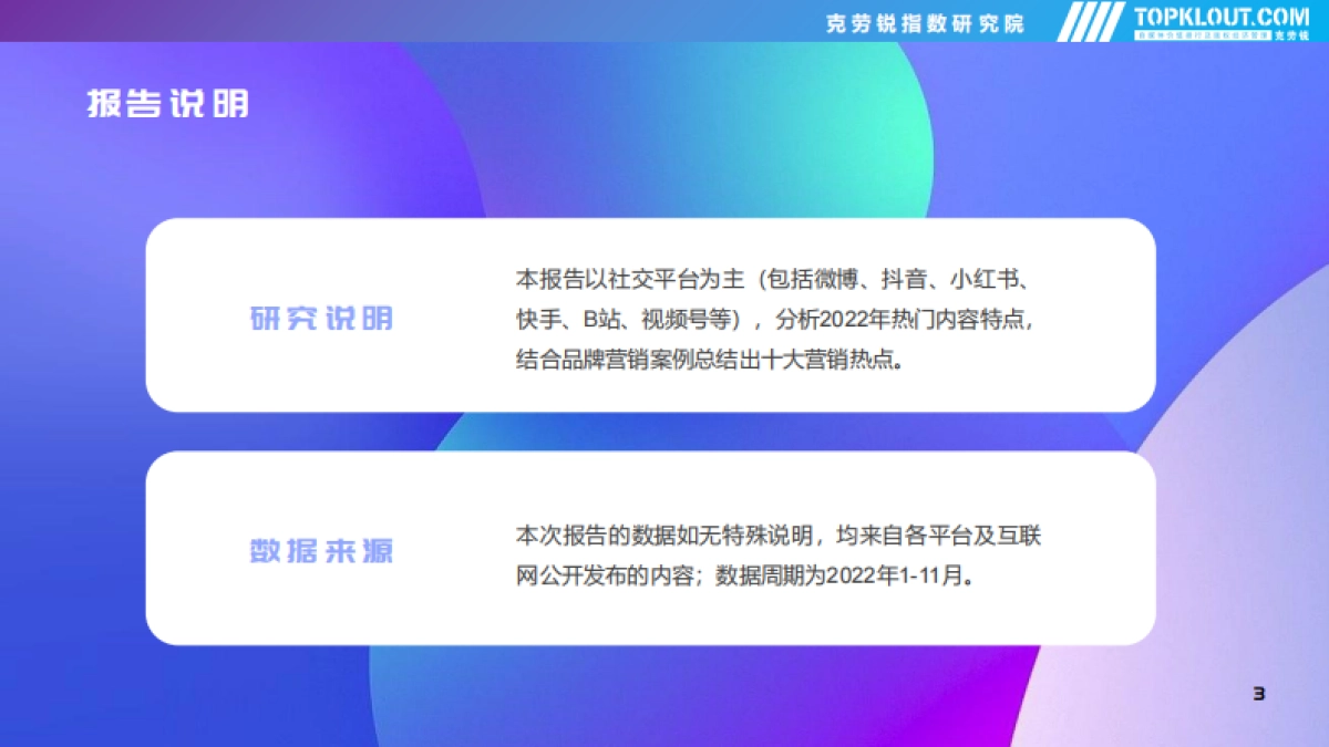 克劳锐:2022年社交平台内容营销盘点_第3页