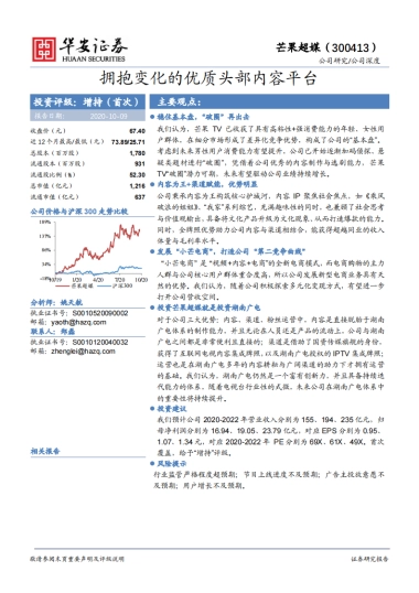 拥抱变化的优质头部内容平台