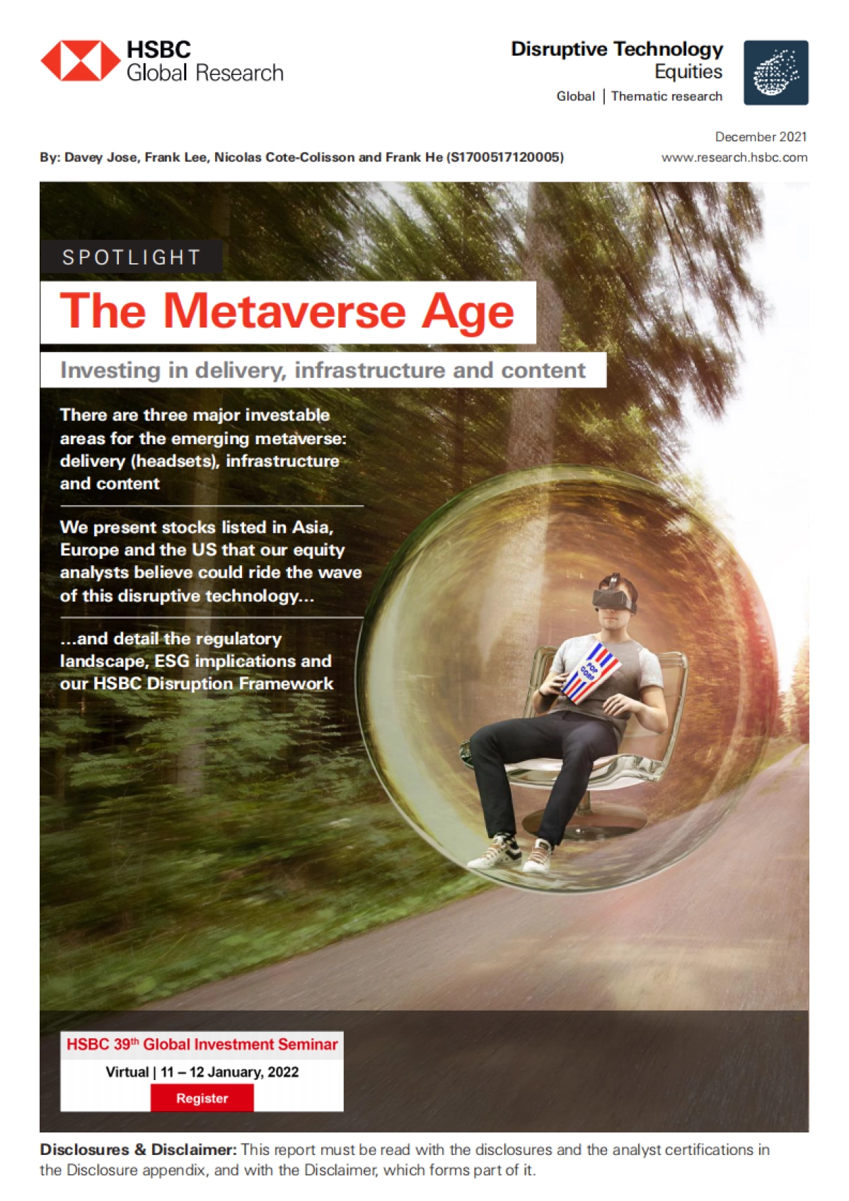 元宇宙时代：投资于交付、基础架构和内容(英)-汇丰-74页_第1页