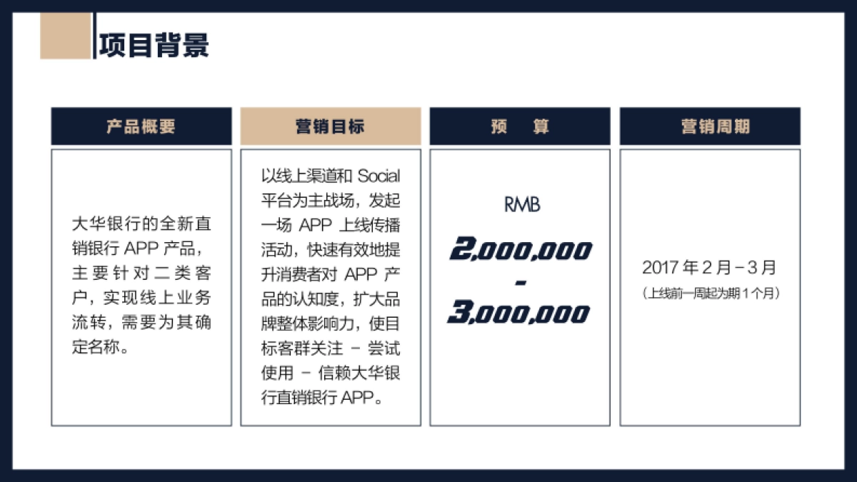 大华银行APP上线整合营销策略_第3页