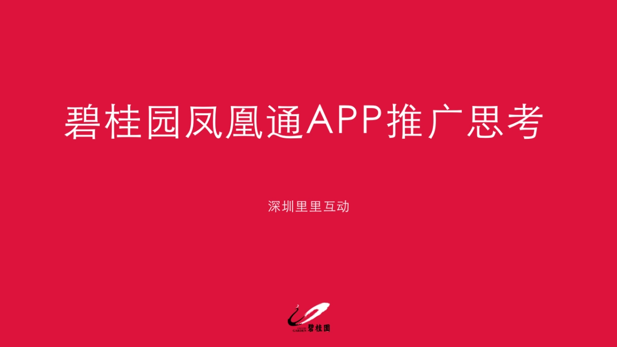 深圳道里-碧桂园凤凰通APP推广方案_第2页