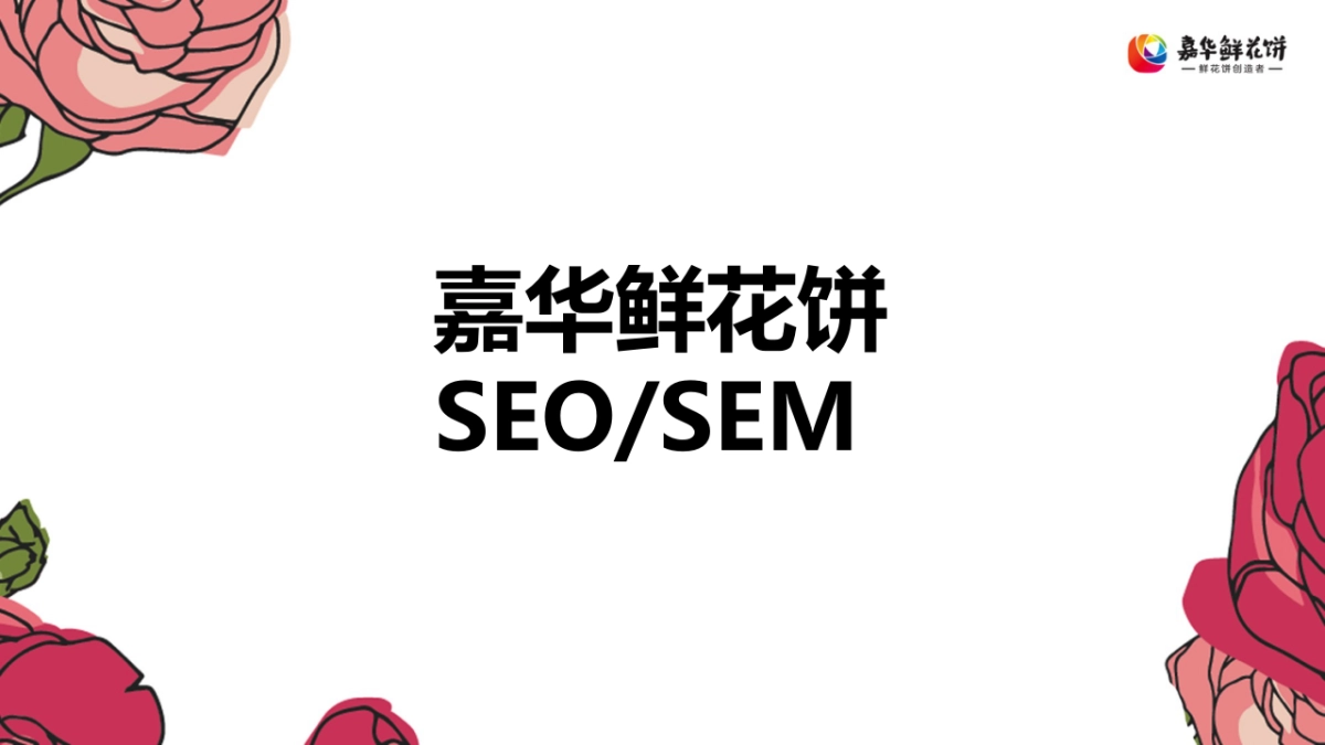 嘉华鲜花饼年SEO/SEM规划_第2页