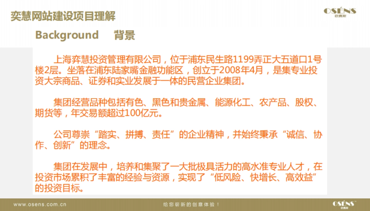 欧赛斯奕慧投资互联网金融网站建设建议方案_第3页