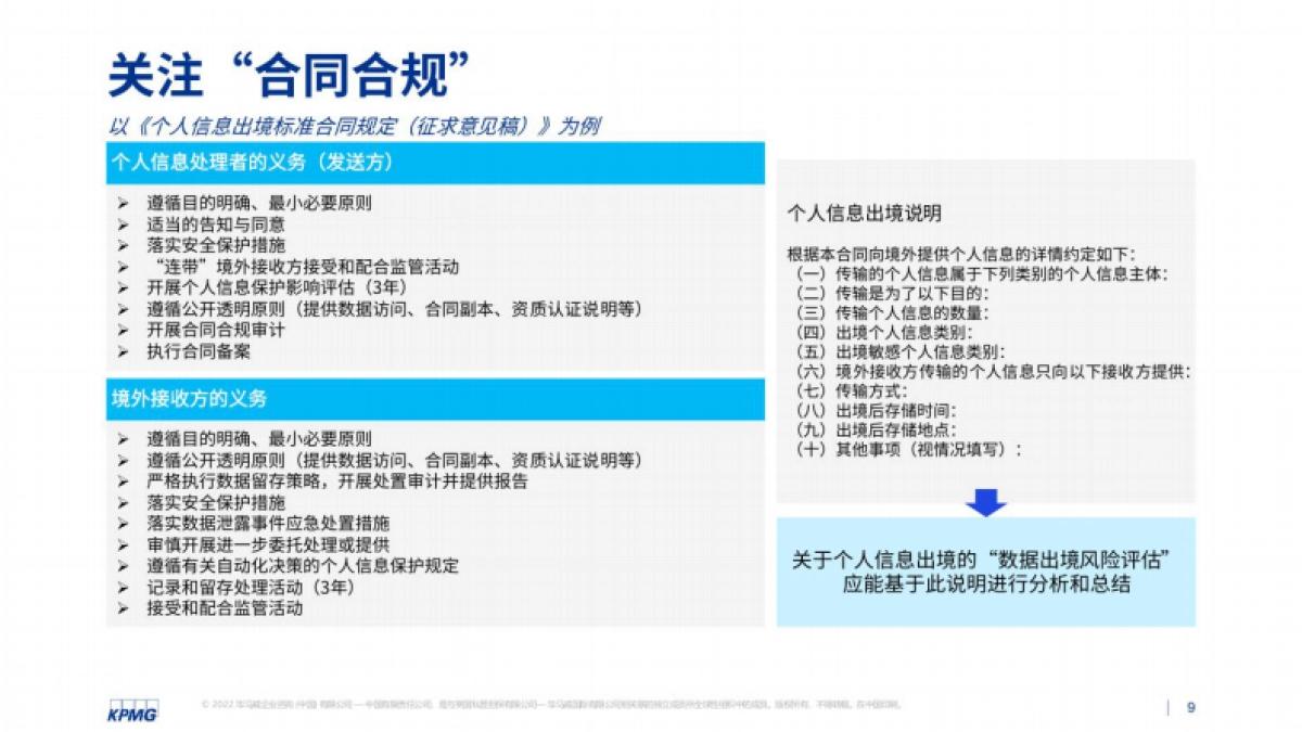 毕马威：数据出境安全评估管理建议_第9页