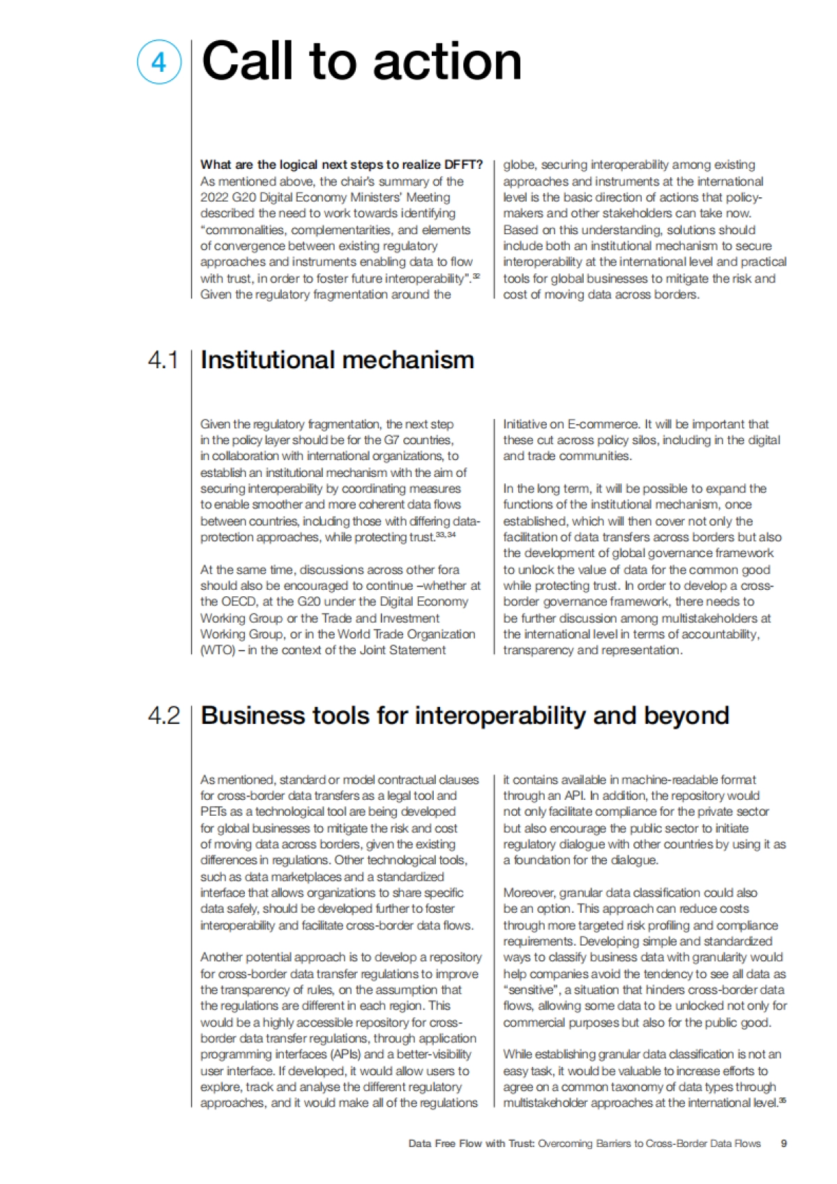 世界经济论坛:信任下的数据自由流动:克服跨境数据流的障碍(英文版)_第9页