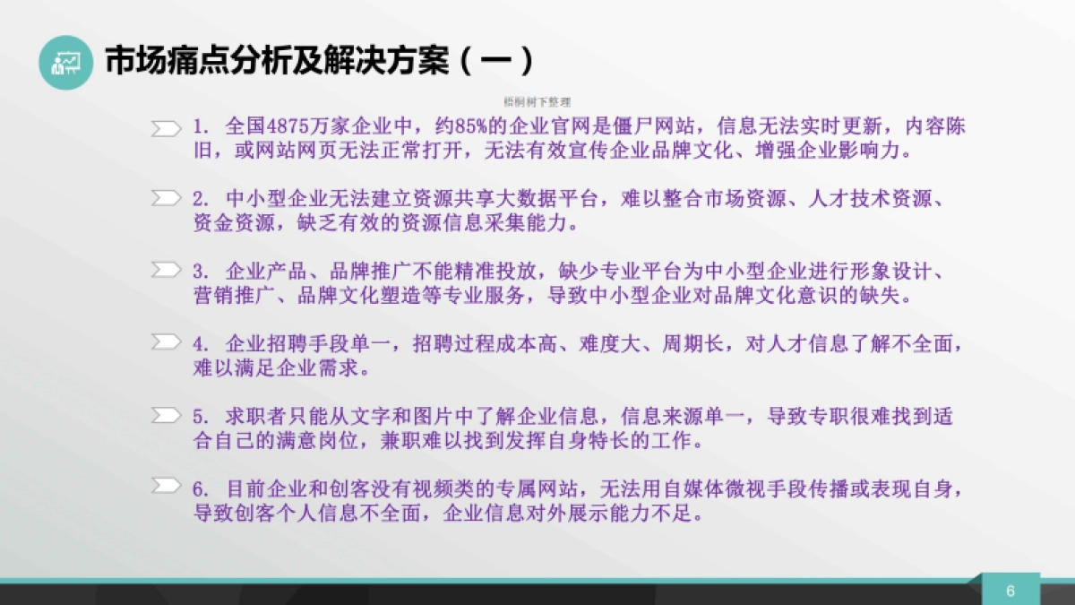 腾飞视频-企业与创客精确大数据共享的服务生态圈商业计划书_第6页