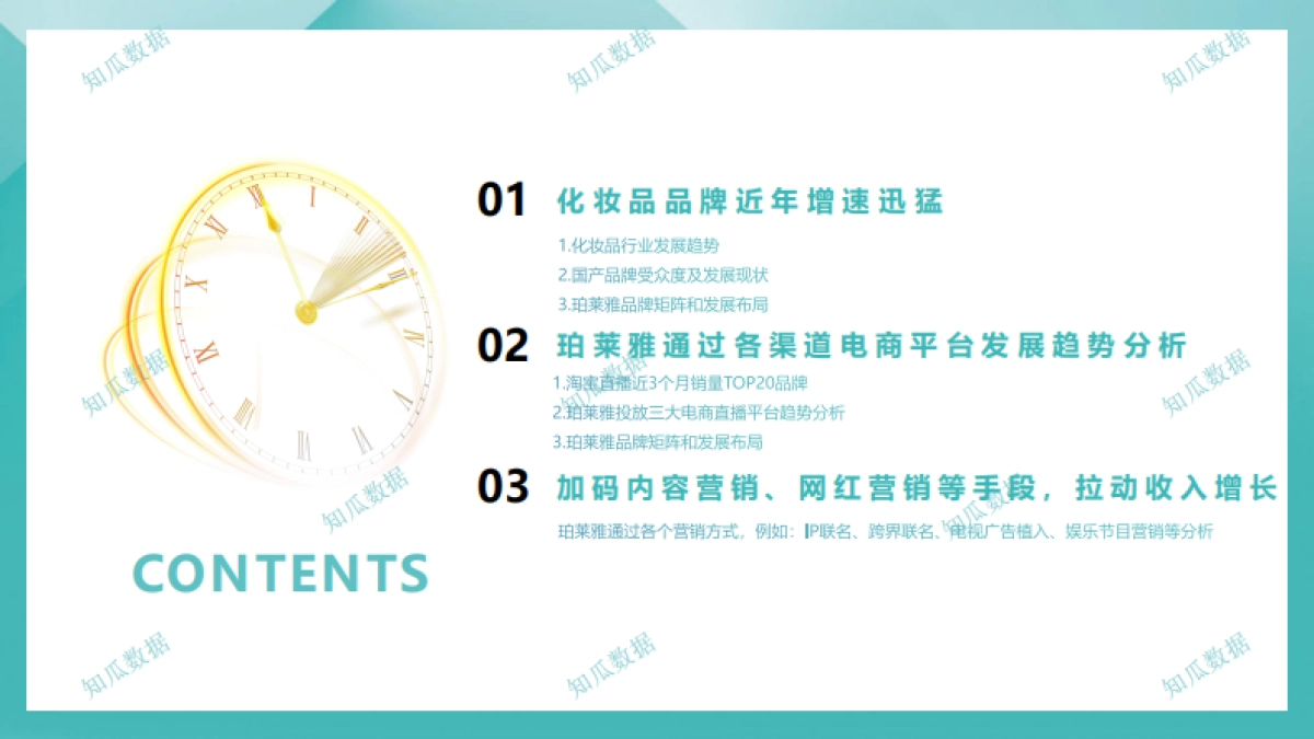 知瓜数据:化妆品行业品牌拆解—珀莱雅_第2页