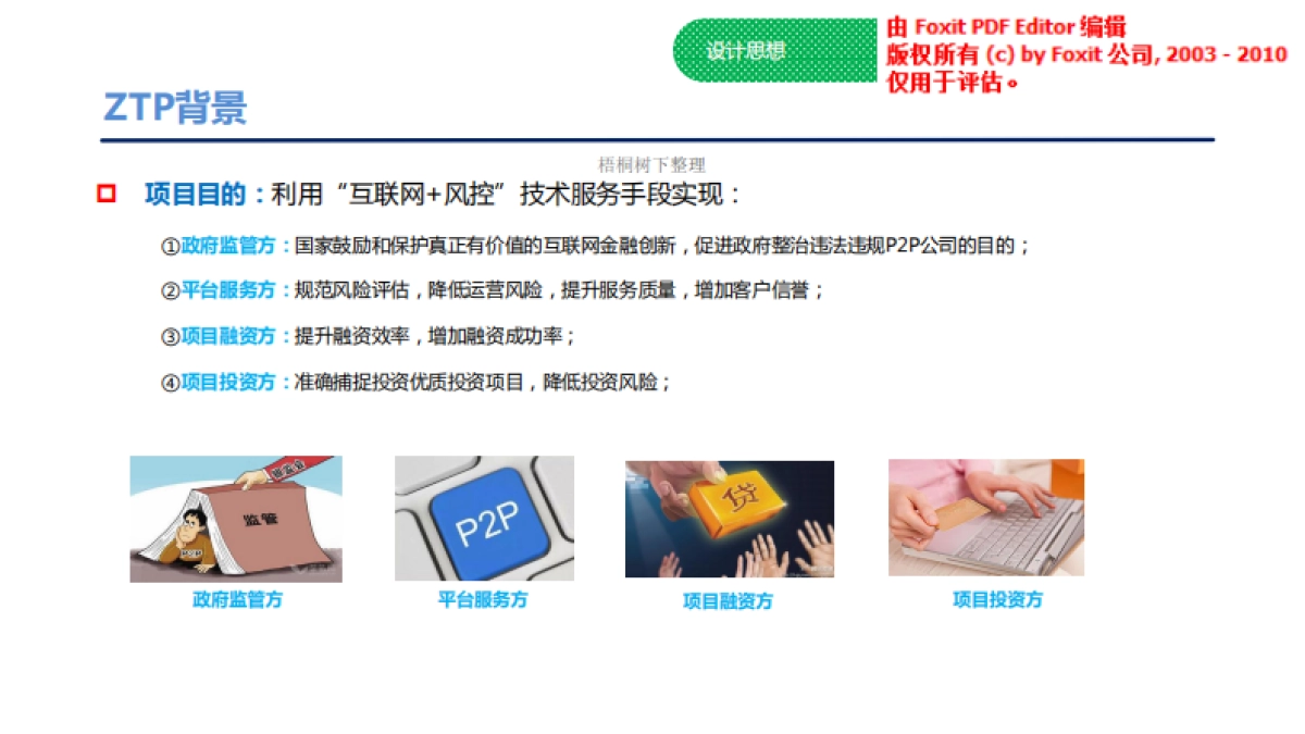 ZTP2P互联网金融产品风控服务平台项目_第7页