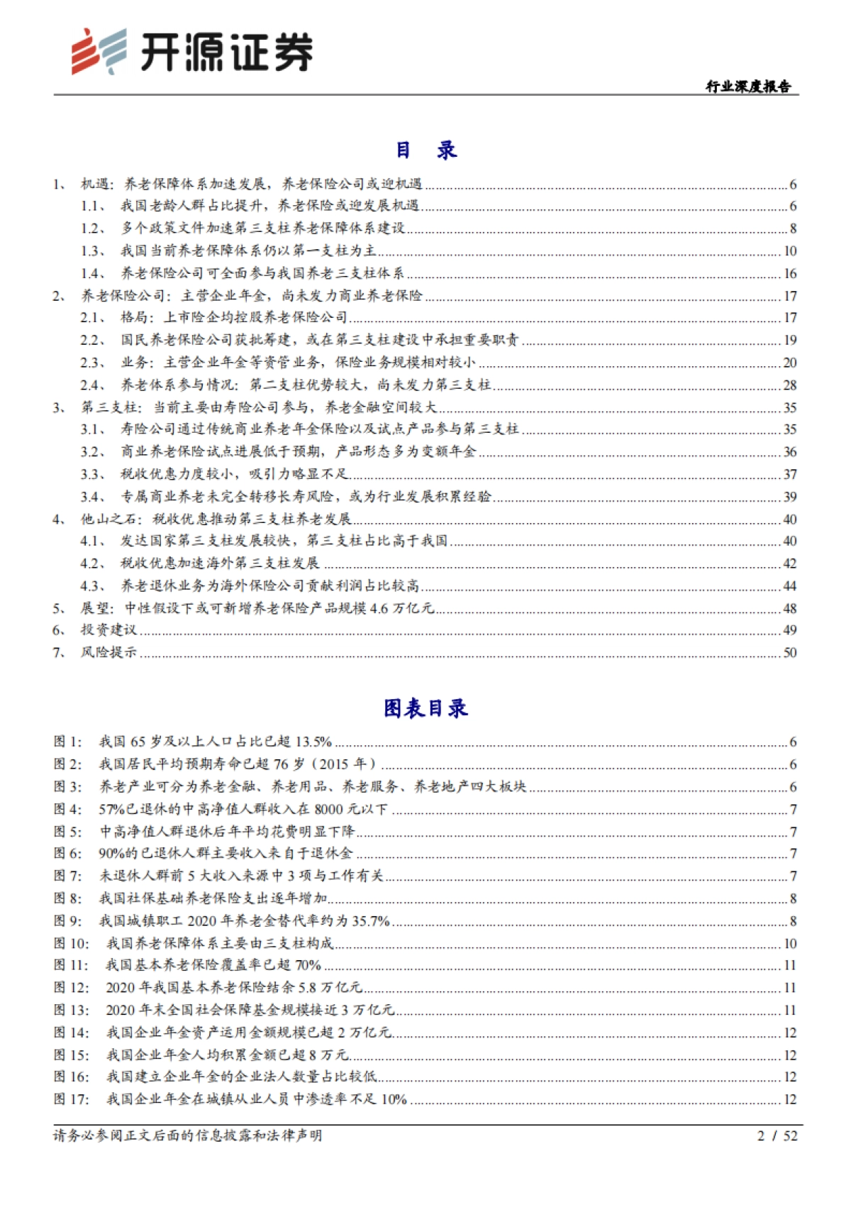 养老保障体系建设加速，养老保险产品或迎新增量-开源证券-52页_第2页