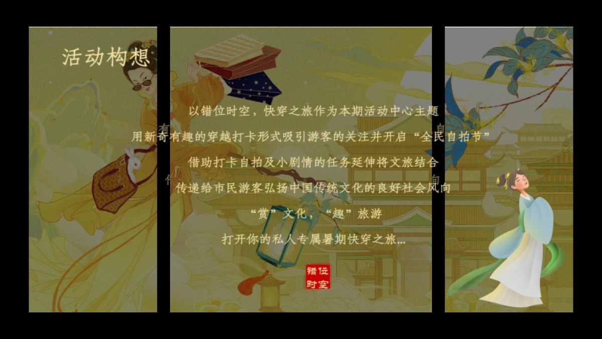 2021文旅项目暑期快穿之旅“错位时空”活动策划方案_第9页