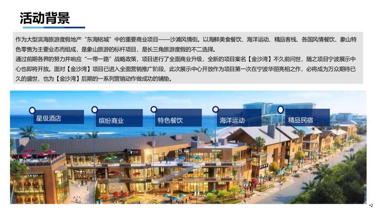 2017金沙湾项目宁波展示中心开放活动策划案_第2页