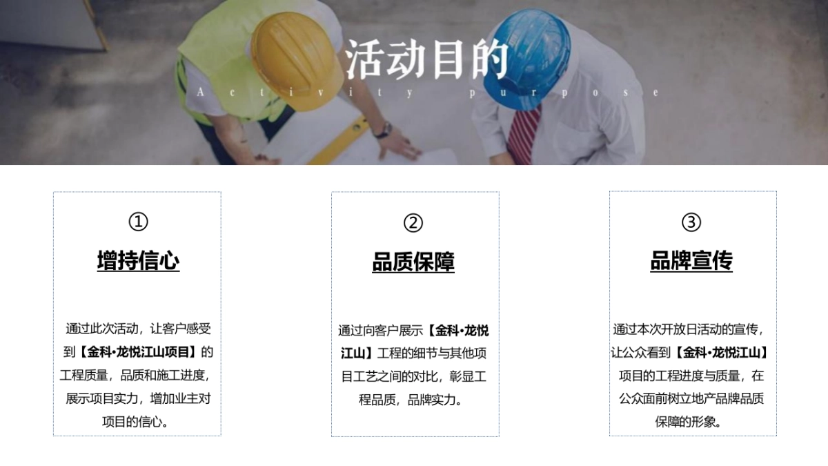 2021某项目工地开放日暨住宅交付盛（悦享生活 更出彩主题）活动策划方案-60P_第9页