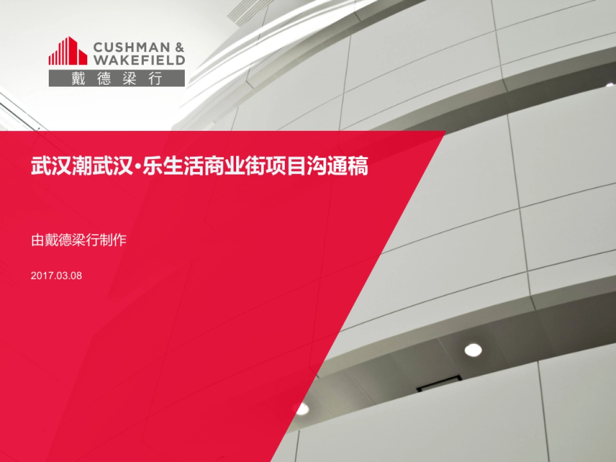 武汉潮武汉乐生活商业街项目沟通稿_第1页