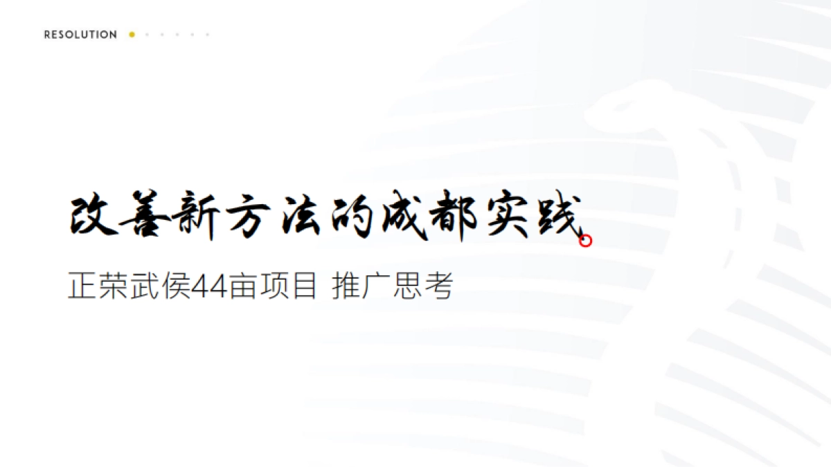 武侯44亩推广思考项目提报_第1页