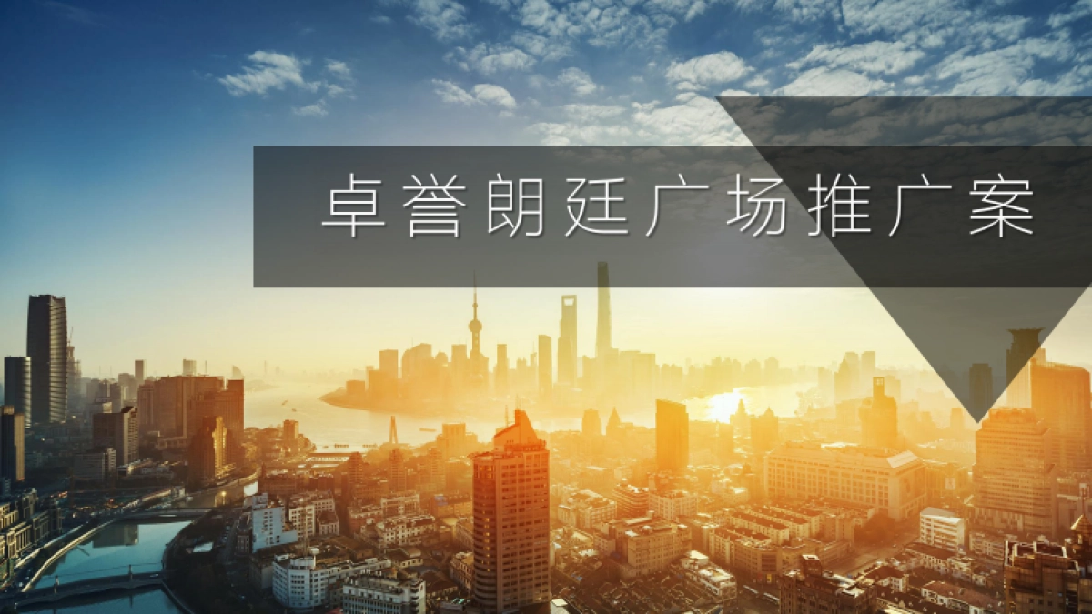 深圳道里-卓誉朗廷广场公寓推广案_第3页