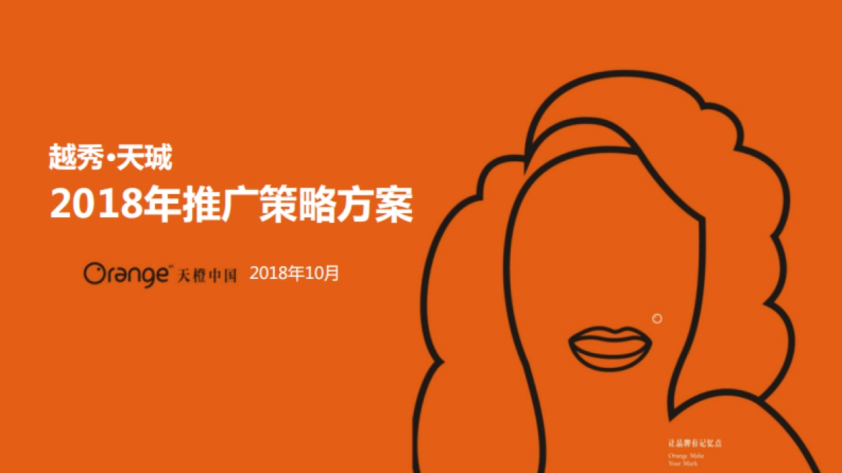 天橙中国-广州越秀天珹推广策略方案._第1页