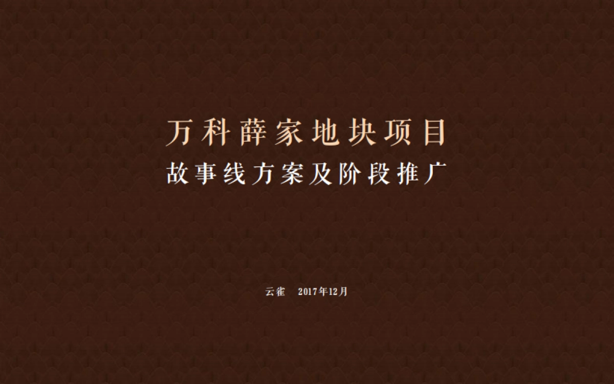 万科翰林甲弟故事线及年第一季度推广_第2页