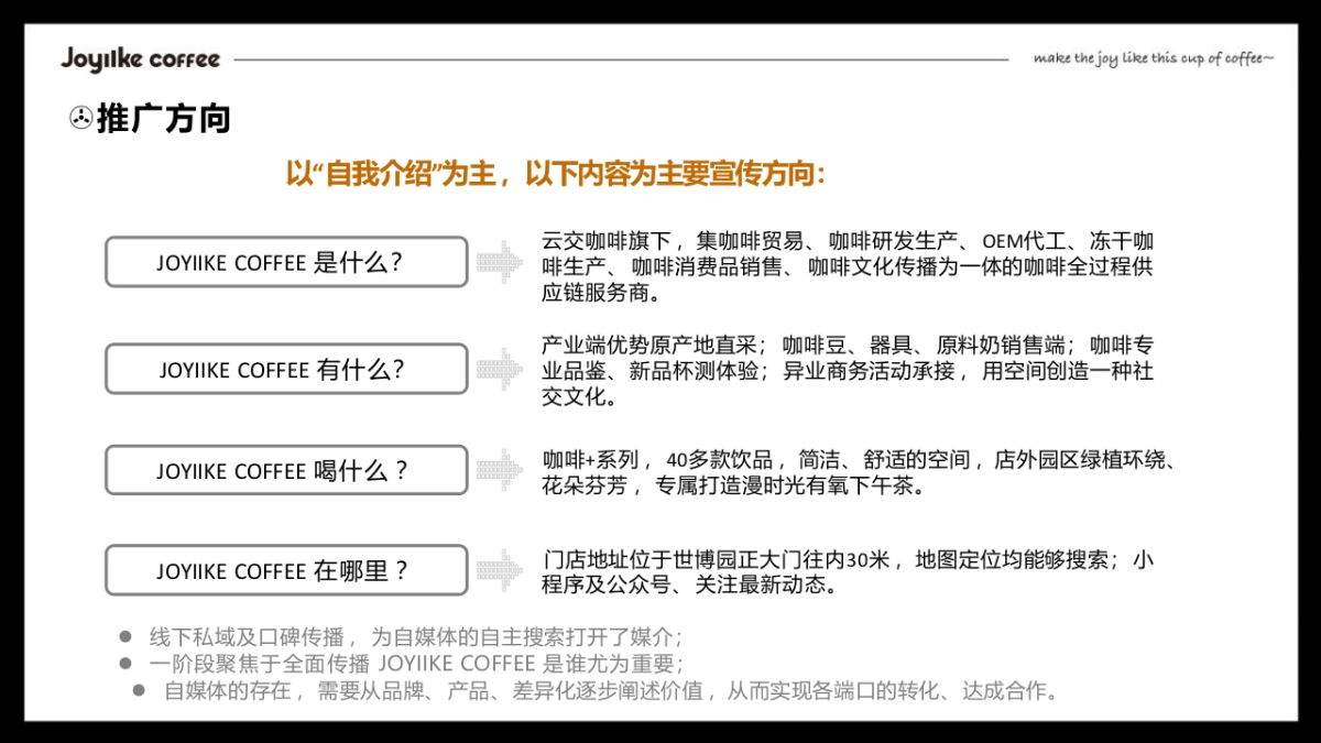 JOYIIKE  COFFEE 自媒体推广计划案_第4页