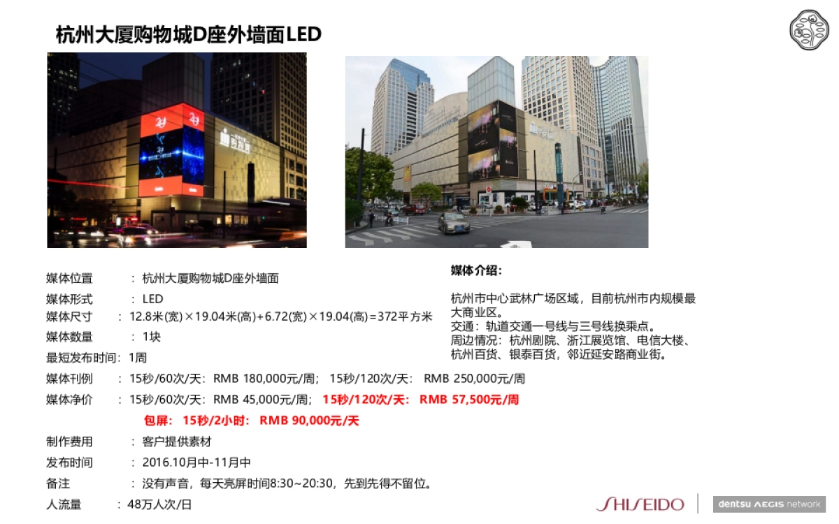 资生堂高端品杭州大厦活动推广案_第6页