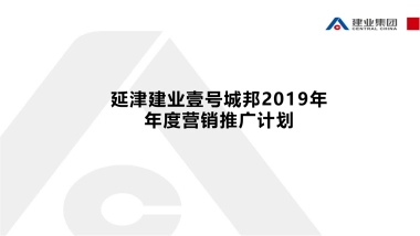 延津建业壹号城邦2019推广方案