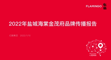 2022海棠金茂府年度传播方案