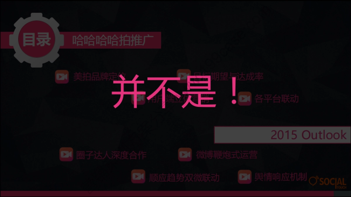 2015美拍哈哈哈哈拍social传播方案-时趣互动-50P_第3页