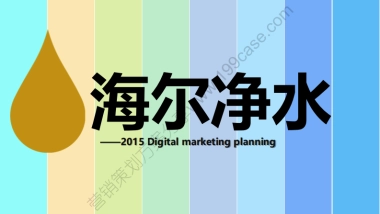 2015年度海尔净水线上传播规划-Chinacolors-185P