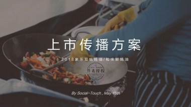 时趣互动家乐蚝油传播规划案